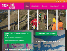 Tablet Screenshot of cosatrail.com